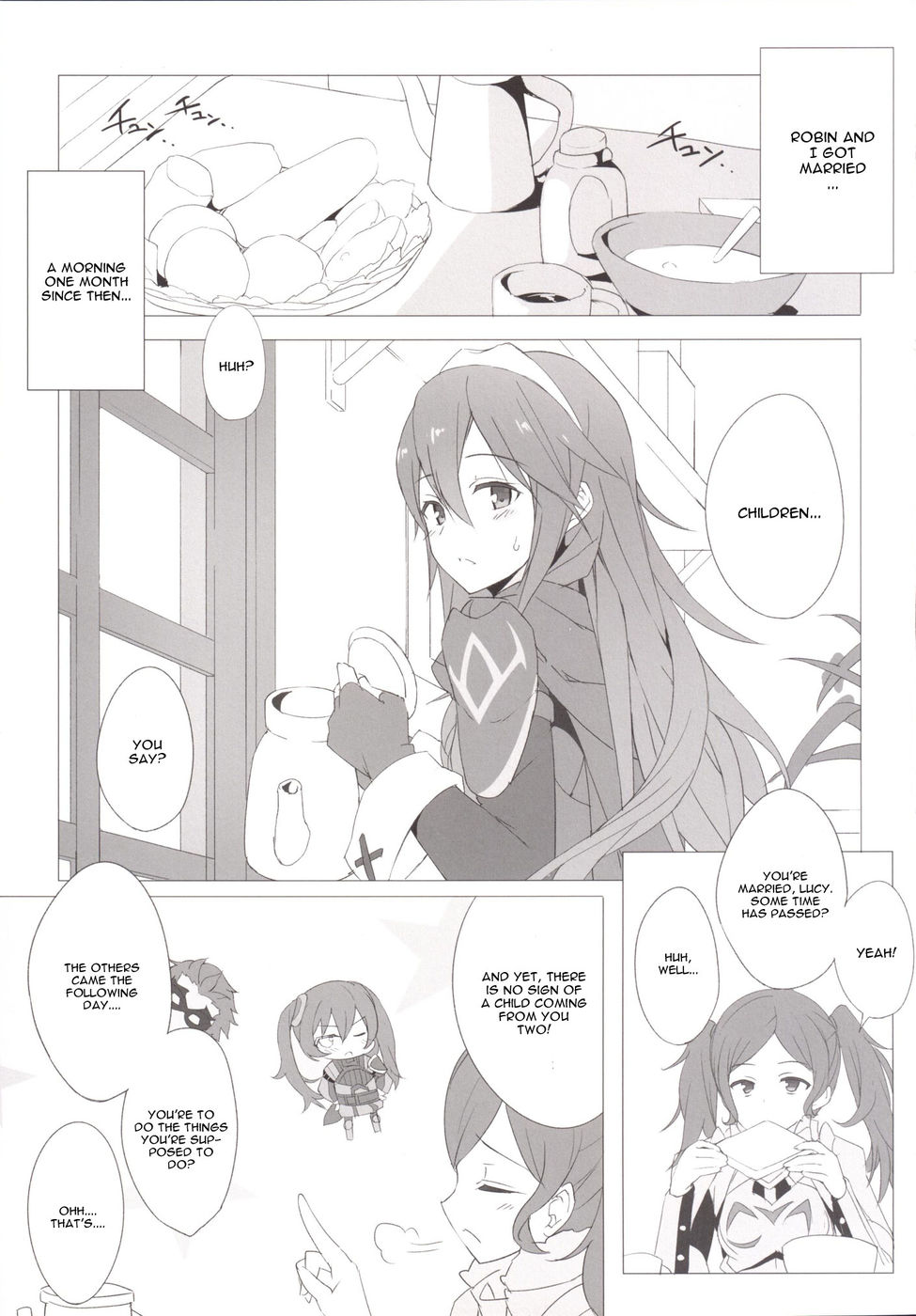 Hentai Manga Comic-Boku to Lucina no Shinkon Seikatsu-Read-4